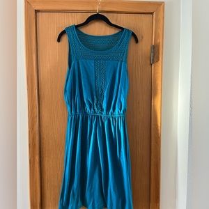 Sonoma, teal dress, size M